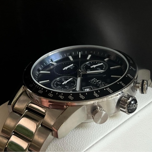 HB1513510 - Hugo Boss Men’s Rafale Blue Dial Chronograph Watch - Picture 6 of 13